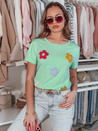 Ženska cvetlična majica DAISYLA mint Dstreet RY2743