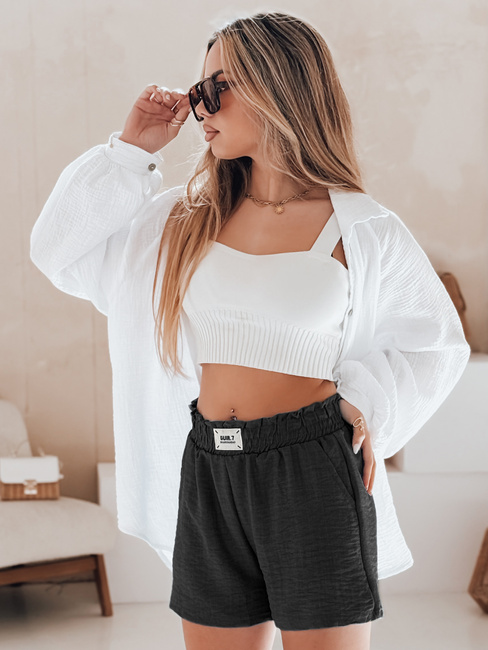 Ženske kratke hlače OWN STYLE black Dstreet SY0451