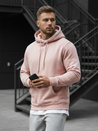 Moška jopa s kapuco Barva Roza DSTREET BX4845