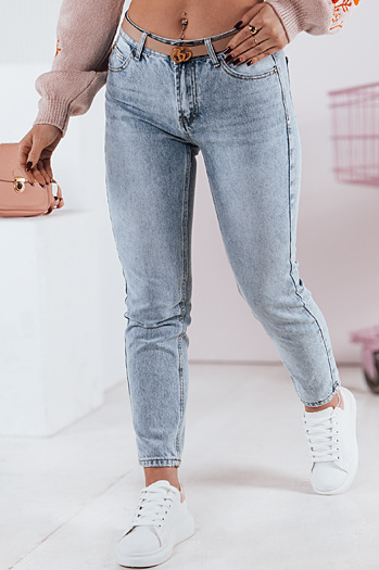 MODERTIA Dstreet ženske oprijete jeans hlače UY2345