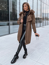 Ženska zimska jakna parka LUSTER coffee Dstreet TY3956