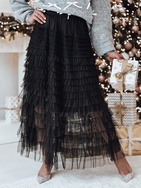 PASTELLA maksi krilo črno Dstreet CY0472