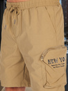 Moške bojne hlače iz tkanine v barvi kaki Dstreet SX2511