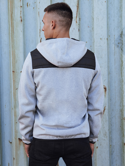 Kurtka męska przejściowa pikowana szara TX4862