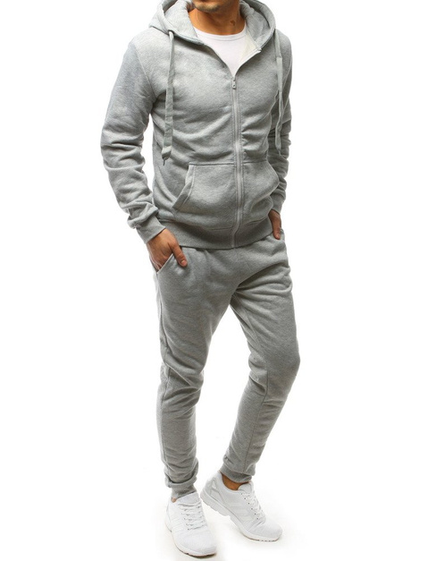 Moške komplet trenirke Barva Svetlosiva DSTREET AX0381