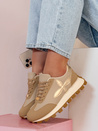Ženske športne superge FLEXIMOT beige Dstreet ZY0905