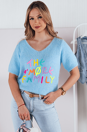 Ženski pulover FATEL blue Dstreet MY2316