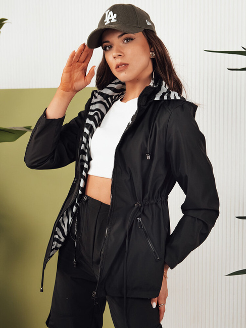 Ženska parka jakna CORMIS Barva Črna DSTREET TY4267