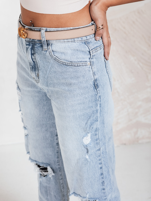Ženske jeans hlače STYLLEG blue Dstreet UY2491