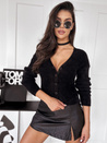 Ženski pulover LILY black Dstreet MY2035