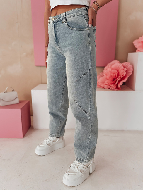 Ženske široke hlače iz džinsa WIDENO blue Dstreet UY2492