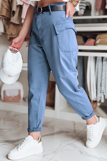 Ženske vrečaste hlače GOTRENDI blue Dstreet UY2522