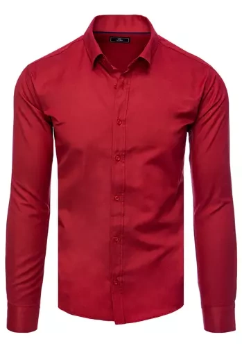 Elegantna moška srajca Barva Klaret DSTREET DX2431