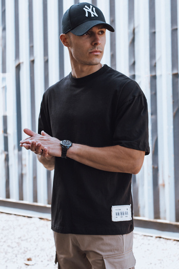 Moška črna majica Dstreet RX5514