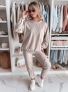 Ženska bluza LUXEEN mocha Dstreet RY2794