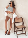 Ženske kratke hlače SUNYLOOK beige Dstreet SY0373