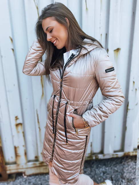Ženska jakna BIBI camel Dstreet TY3114