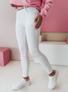 Ženske jeans hlače FURY white Dstreet UY2500