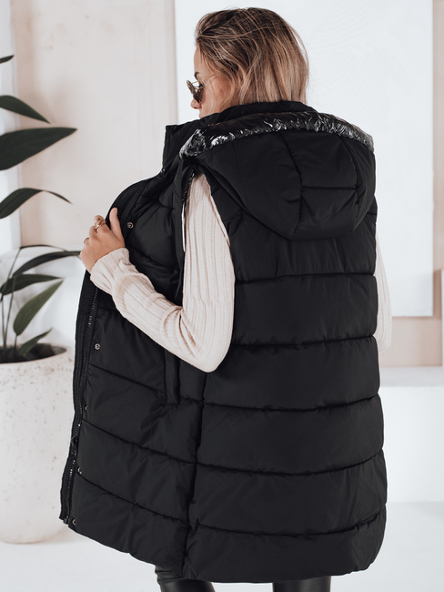 Ženski brezrokavnik TOLIS črna Dstreet TY3297