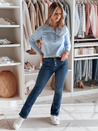 Ženske jeans hlače na zvonec BELLFLO blue Dstreet UY2493