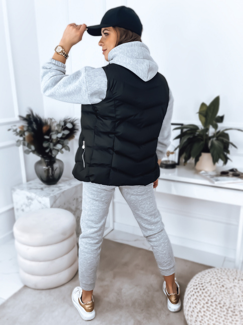 Ženski prešit telovnik MARIN Barva Črna DSTREET TY3371