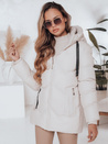 Ženska zimska jakna SALVONA svetlo bež prešita Dstreet TY5004