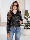 Ženska usnjena jakna ramones black Dstreet TY5200