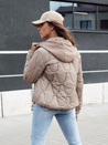 Ženska zimska bunda WINDGLAM camel Dstreet TY4421