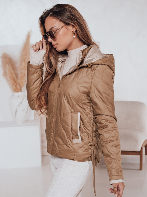 Ženska prešita jakna MAXWELL gold Dstreet TY4397