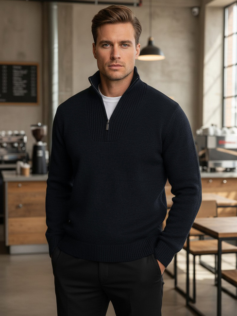 Moški puli s stojalom, izoliran mornarsko modra Dstreet WX2352