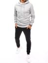 Moške komplet trenirke Barva siva-Črna DSTREET AX0670