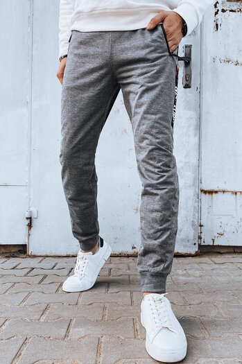 Moške spodnji deli trenirke Barva Svetlosiva DSTREET UX4272