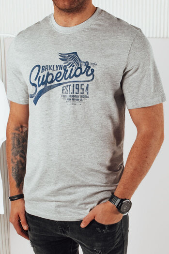 Moška majica s potiskom Barva siva DSTREET RX5365