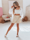 Ženske kratke hlače OWN STYLE beige Dstreet SY0453_1