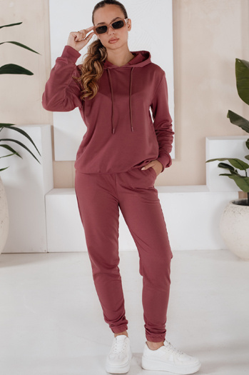 Ženski komplet trenirke MIGEL Barva Klaret DSTREET AY0809