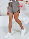 Ženske kratke hlače MISSRUN sive barve Dstreet SY0425