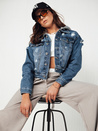 Ženska jeans jakna BOOST blue TY1242z