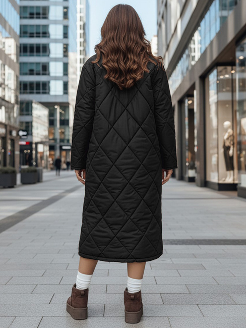 Ženska zimska jakna WARMISSA prešita črna Dstreet TY4916z