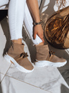 Ženski čevlji LESI Barva Kaki DSTREET ZY0110