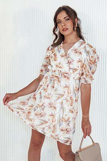 LILIANNA obleka bela Dstreet EY2508