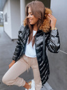 Ženska prešita jakna JASMIN black Dstreet TY2945