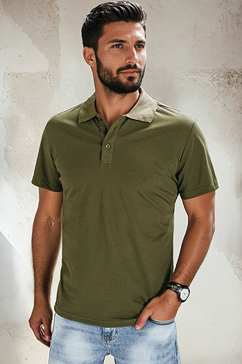 Moška polo Barva Zelena DSTREET PX0511