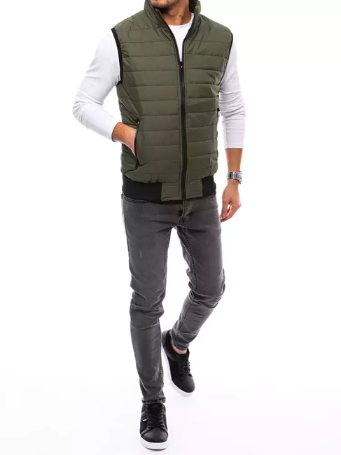 Moški brezrokavnik zelena Dstreet TX4019