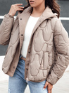 Ženska zimska bunda WINDGLAM camel Dstreet TY4421