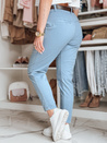Ženske hlače s pasom MODELA blue Dstreet UY2567_2