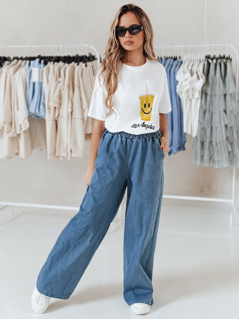 Ženske jeans hlače DENIMJOY navy blue Dstreet UY2718