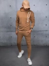 Moške komplet trenirke Barva kamela DSTREET AX0684
