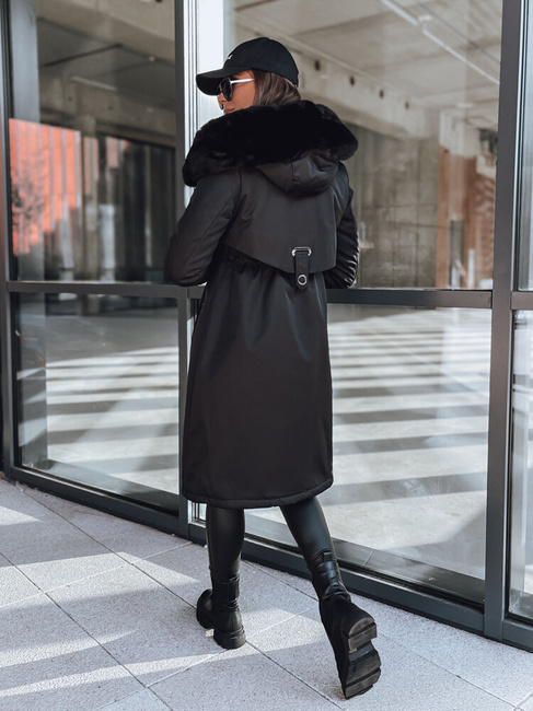 Ženska zimska jakna parka LUSTER black Dstreet TY3954
