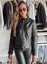 ROCKMISS ženska usnjena jakna črna Dstreet TY4965