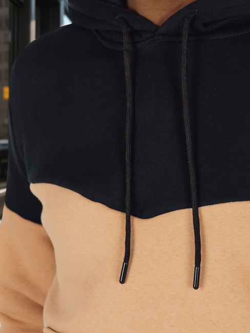 Moška osnovna majica s kapuco črna Dstreet BX5877